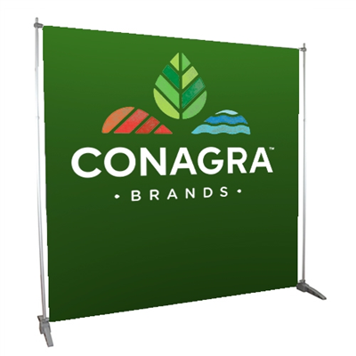 Backdrop - Telescopic Adjustable Frame with Graphics